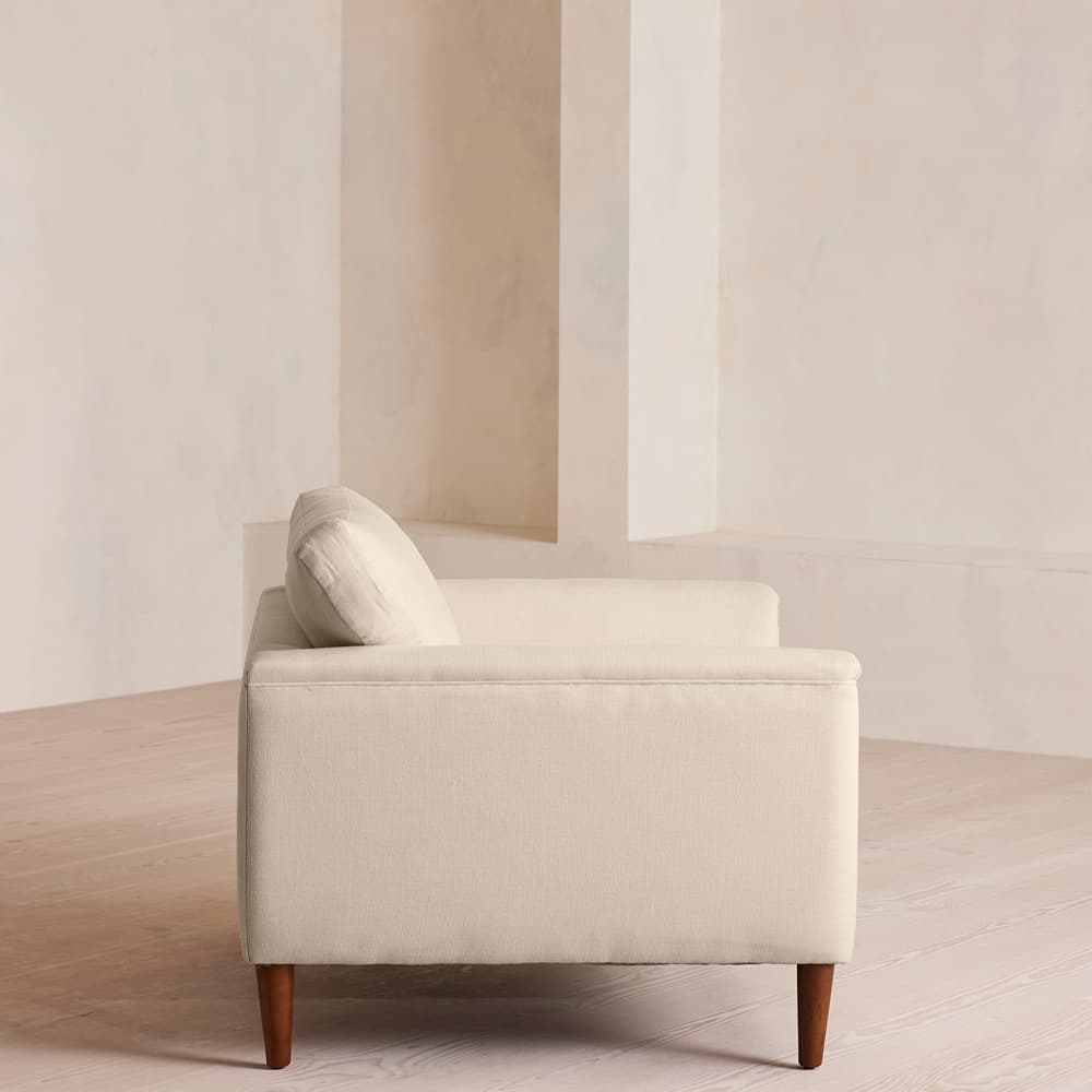 Reya Loveseat - Linen - Bisque - Images - Image 3