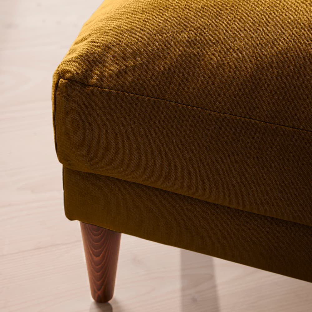 Reya Ottoman - Linen - Turmeric - UK - Images - Image 3