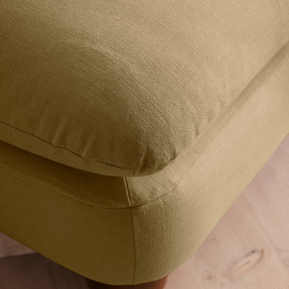 Vivienne Ottoman - Linen - Wheat - Images - Image 3