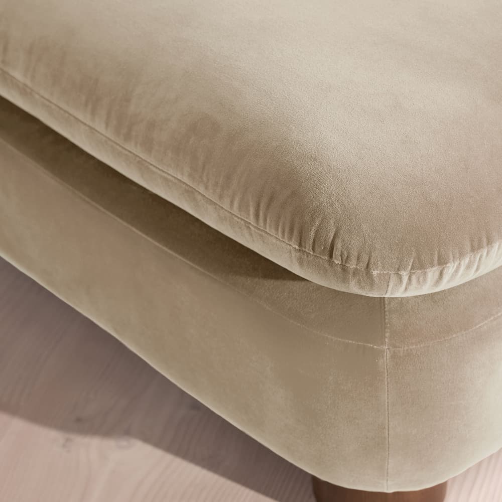 Vivienne Ottoman - Velvet - Oyster - UK - Image 3