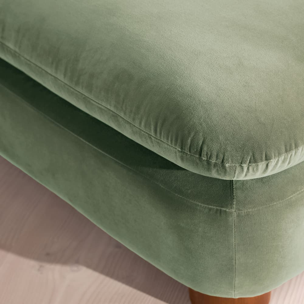 Vivienne Ottoman - Velvet - Seafoam - UK - Images - Image 3