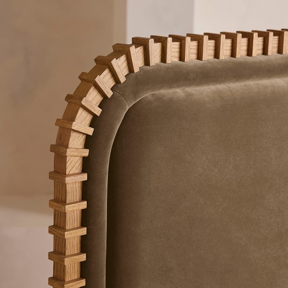 Angus Bed - King - Velvet - Truffle - UK - Images - Image 3