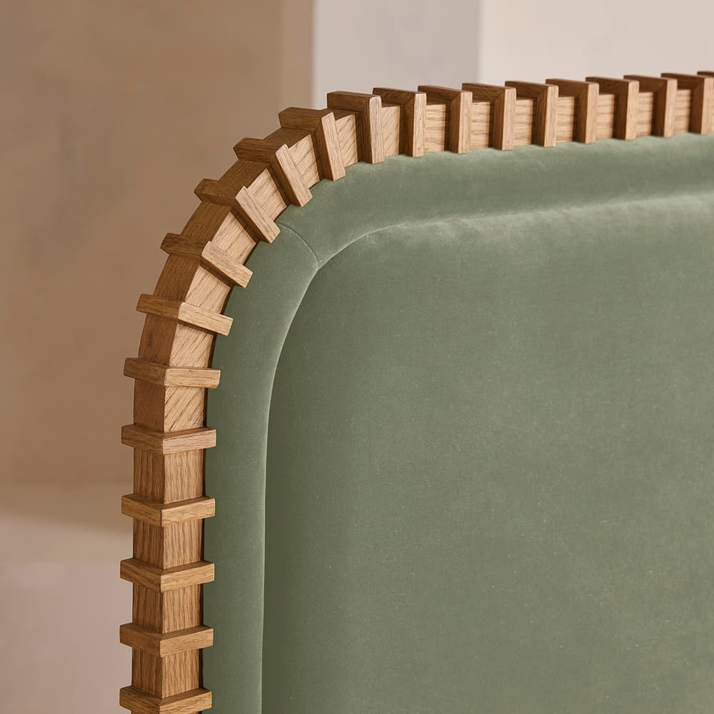 Angus Bed - King - Velvet - Seafoam - UK - Images - Image 3