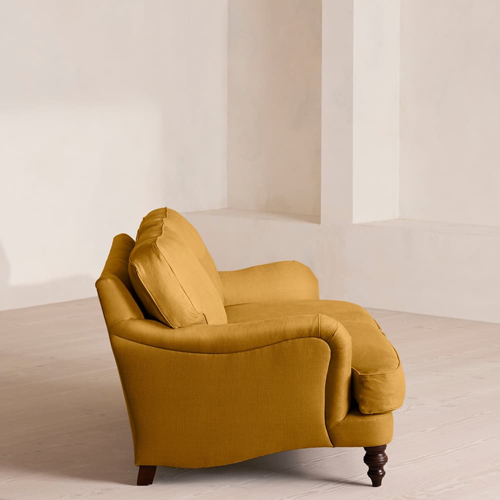 Arundel Two Seater - Sofa - Linen - Turmeric - Images - Image 3