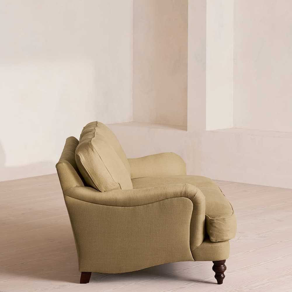 Arundel Two Seater - Sofa - Linen - Wheat - Images - Image 3