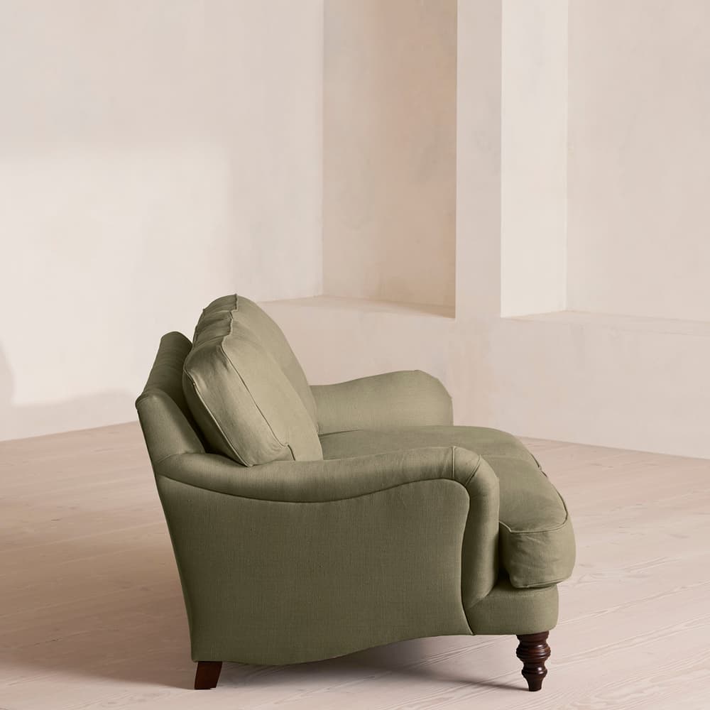 Arundel Two Seater - Sofa - Linen - Sage - Images - Image 3