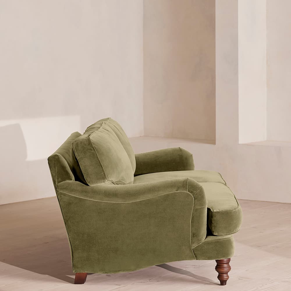 Arundel Three Seater Sofa - Velvet - Seafoam - Images - Image 3