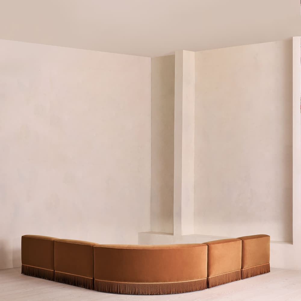 Elowen Modular Sofa - Corner Sofa - Velvet - Cinnamon - UK - Images - Image 3