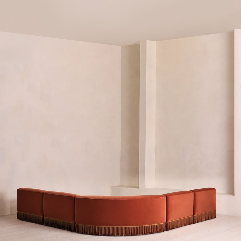 Elowen Modular Sofa - Corner Sofa - Velvet - Rust UK - Images - Image 3
