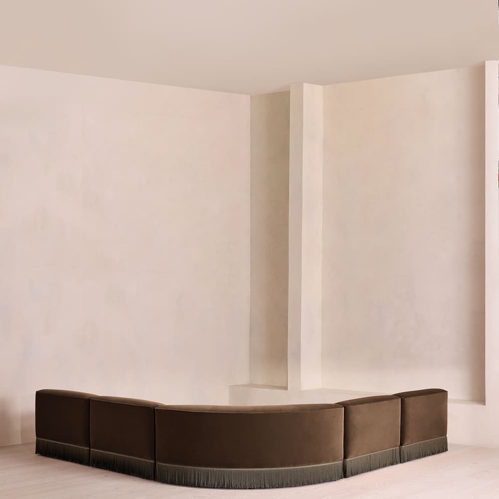 Elowen Modular Sofa - Corner Sofa - Velvet - Chocolate UK - Images - Image 3