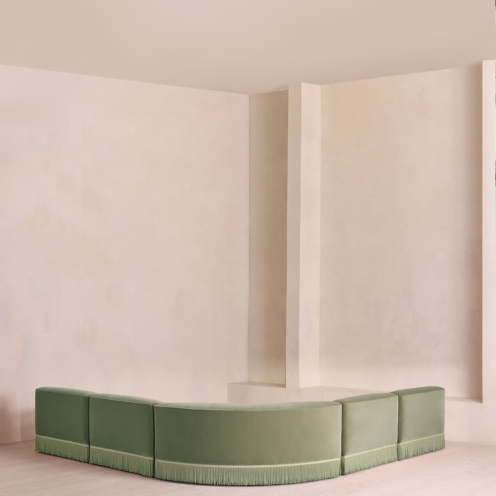 Elowen Modular Sofa - Corner Sofa - Velvet - Seafoam - UK - Images - Image 3