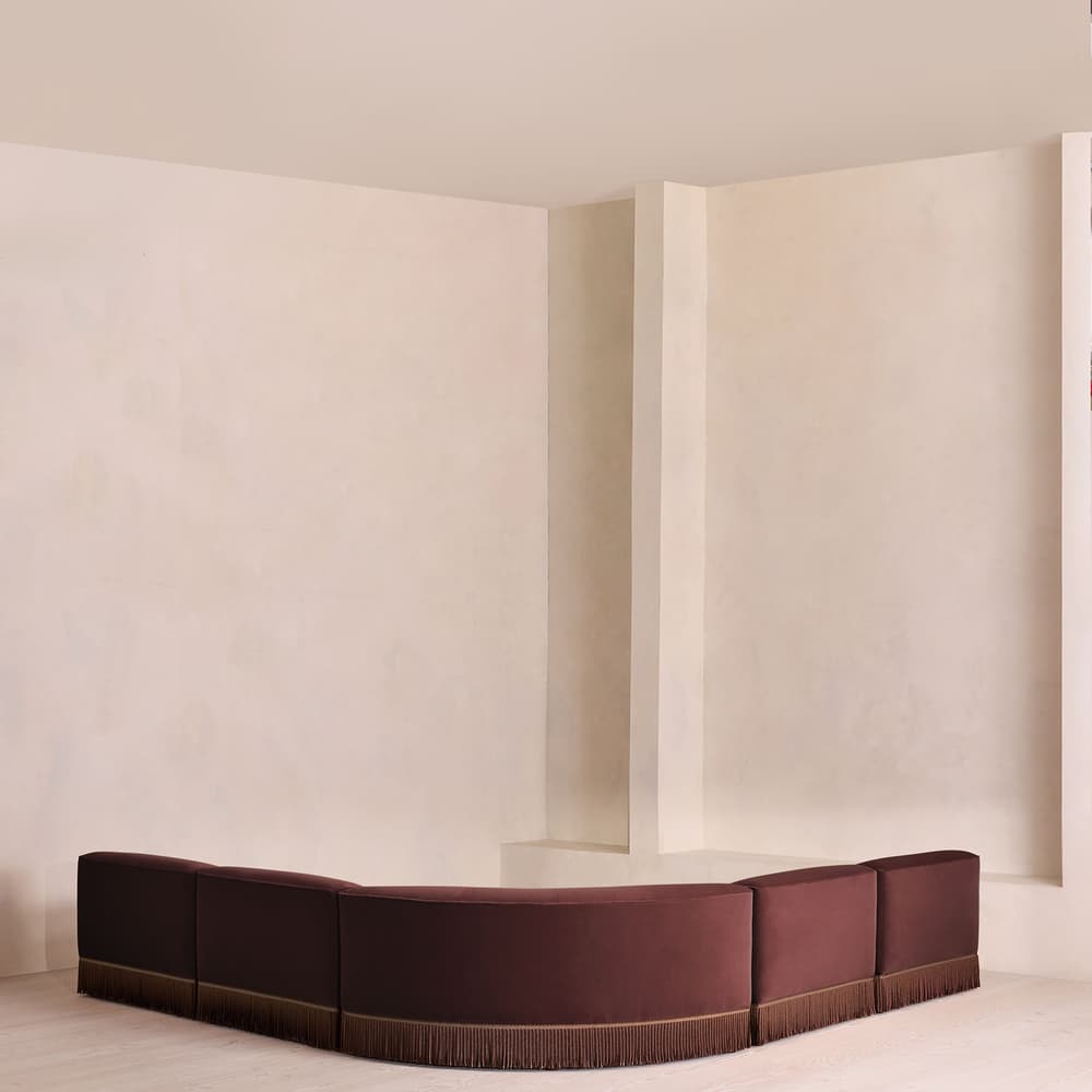 Elowen Modular Sofa - Corner Sofa - Velvet - Aubergine - UK - Images - Image 3