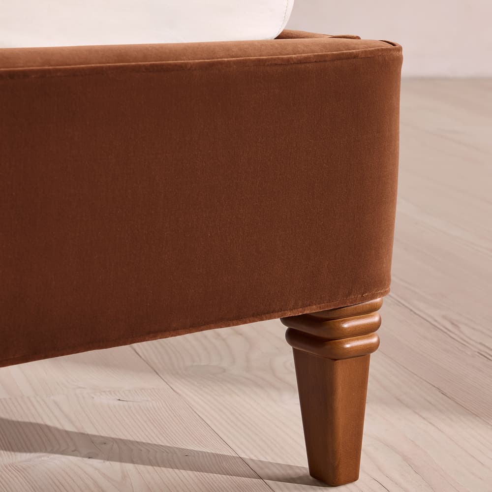 Keira Bed - King - Velvet - Cinnamon - UK - Images - Image 3