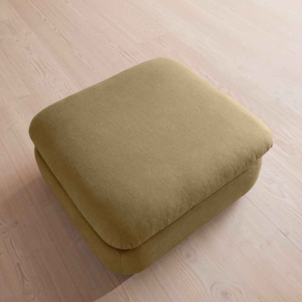 Rava Ottoman - Linen - Wheat - US - Images - Image 3