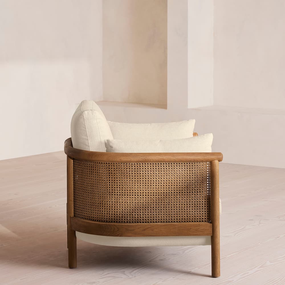 Sydney Armchair - Linen - Bisque - Images - Image 3