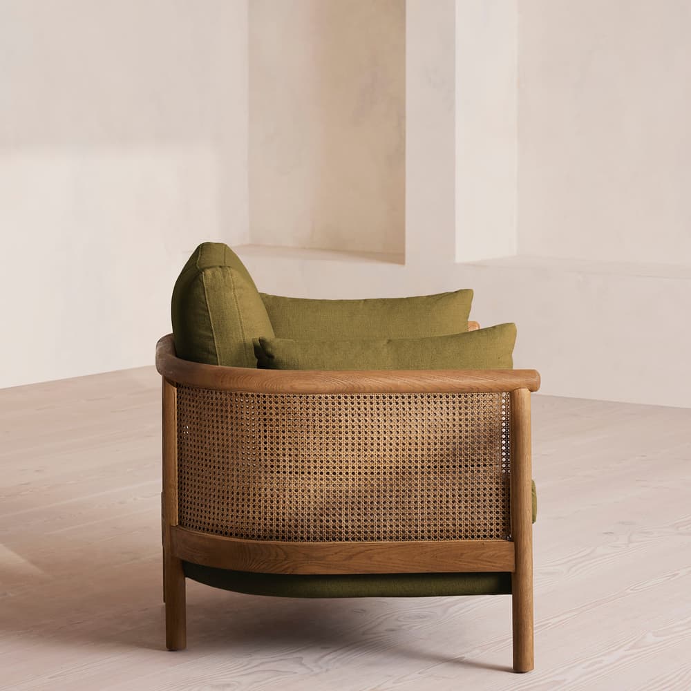Sydney Armchair - Linen - Olive - US - Images - Image 3