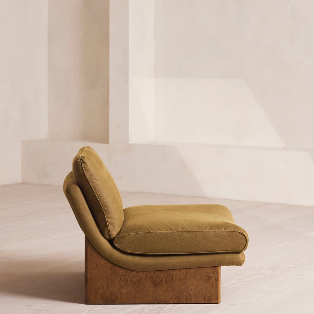 Tellis Chair - Linen - Ochre - UK - Images - Image 3