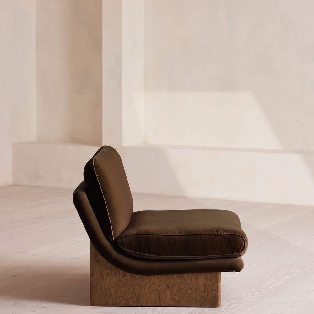 Tellis Chair - Velvet - Chocolate - UK - Images - Image 3