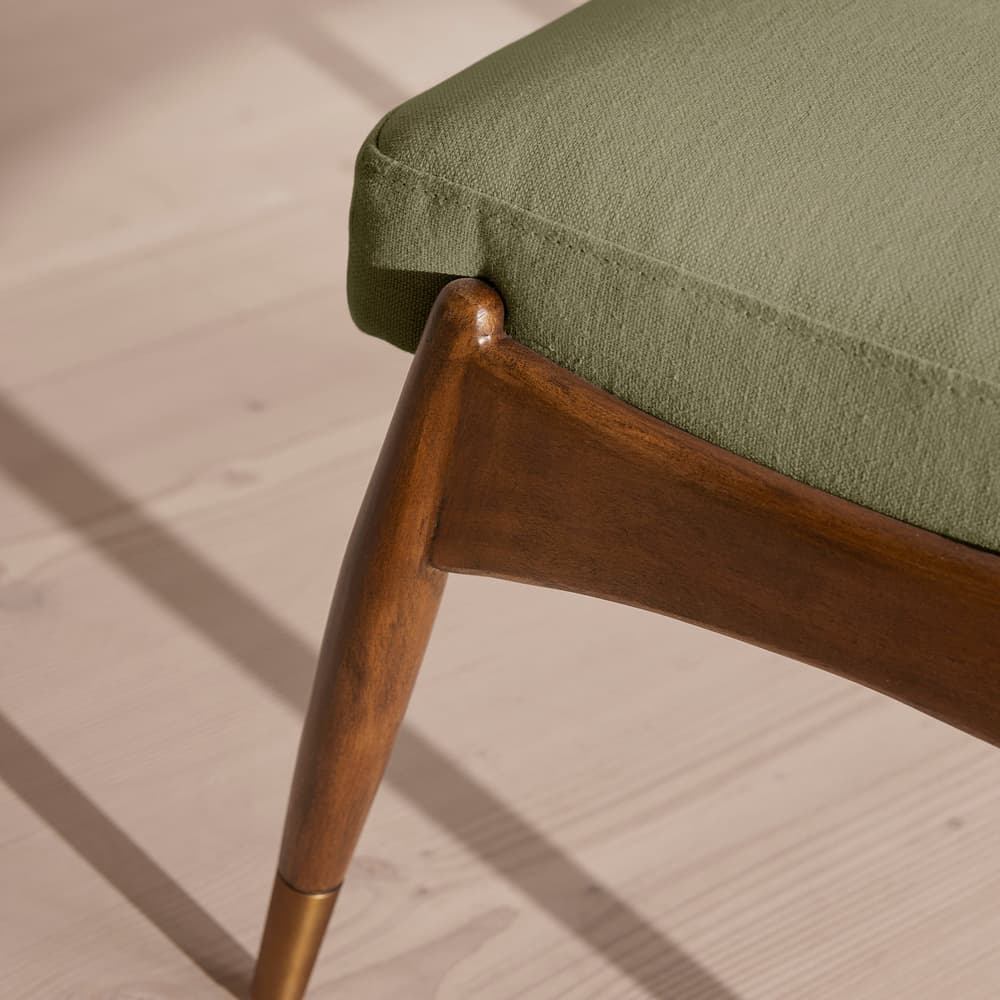 Theodore Footstool - Linen - Sage - Images - Image 3