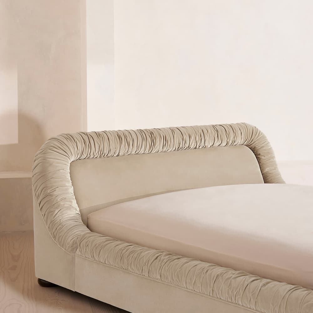 Vara Bed - Emperor - Velvet - Oyster - UK - Images - Image 3