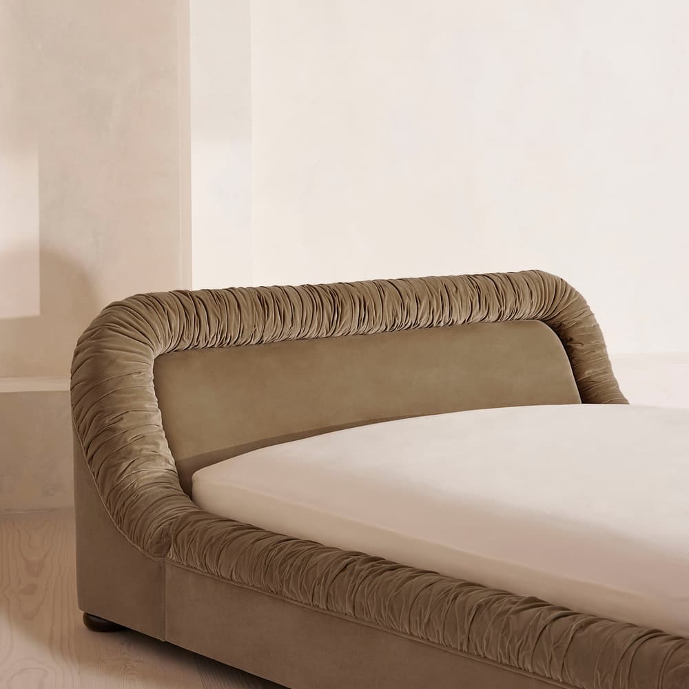 Vara Bed - Emperor - Velvet - Truffle - UK - Images - Image 3