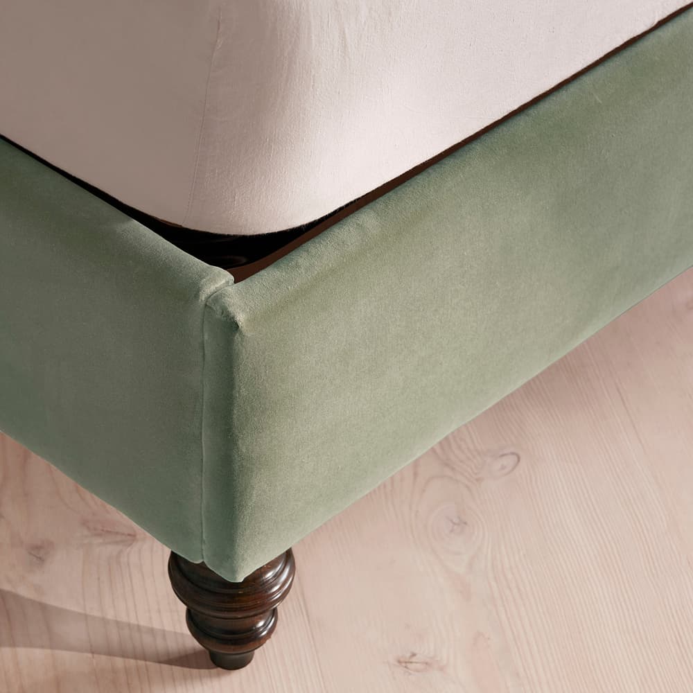 Rivas Bed - King - Velvet - Seafoam - UK - Images - Image 3