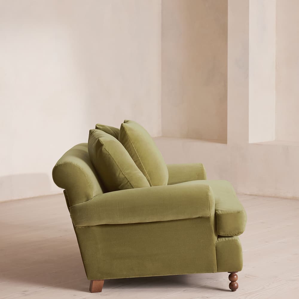 Audrey Loveseat - Velvet Lichen - Images - Image 3