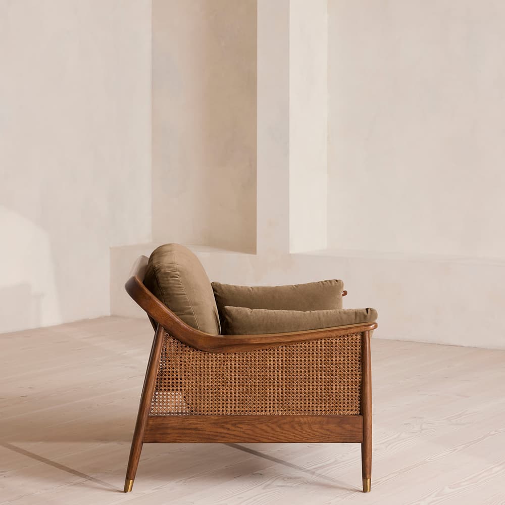 Atlanta Loveseat - Velvet - Truffle - UK - Images - Image 3