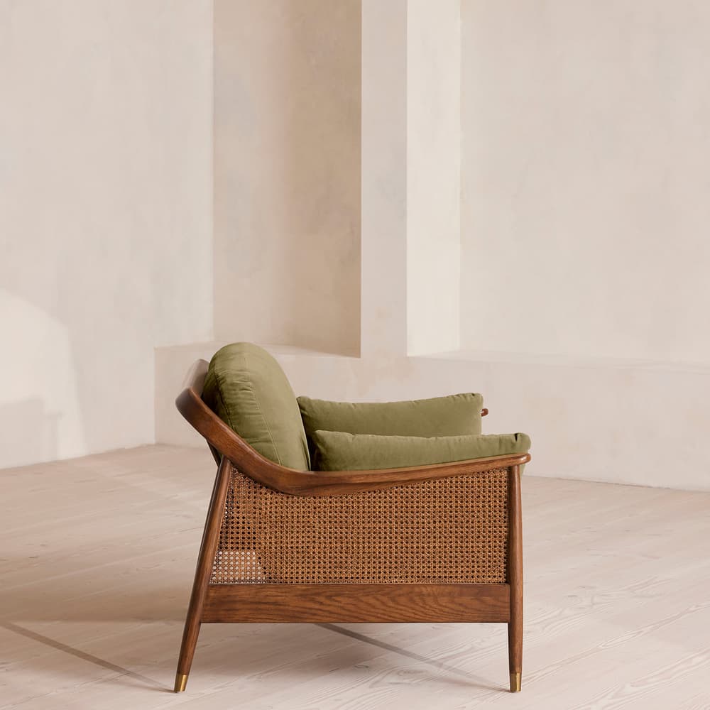 Atlanta Loveseat - Velvet - Lichen - Images - Image 3