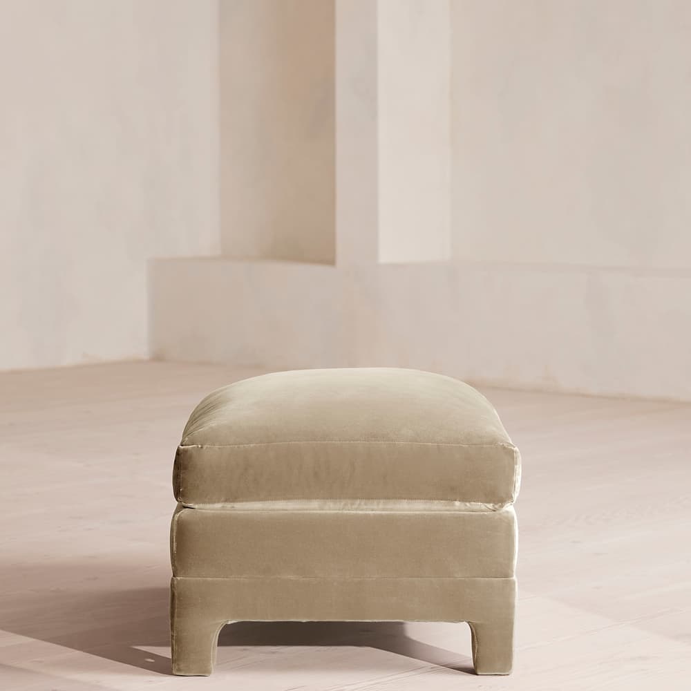 Ashford Ottoman - Velvet - Oyster - UK - Images - Image 3