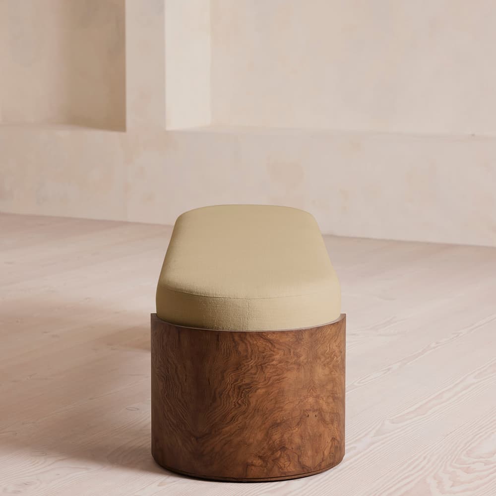 Lukas Bench - Linen - Wheat - Images - Image 3