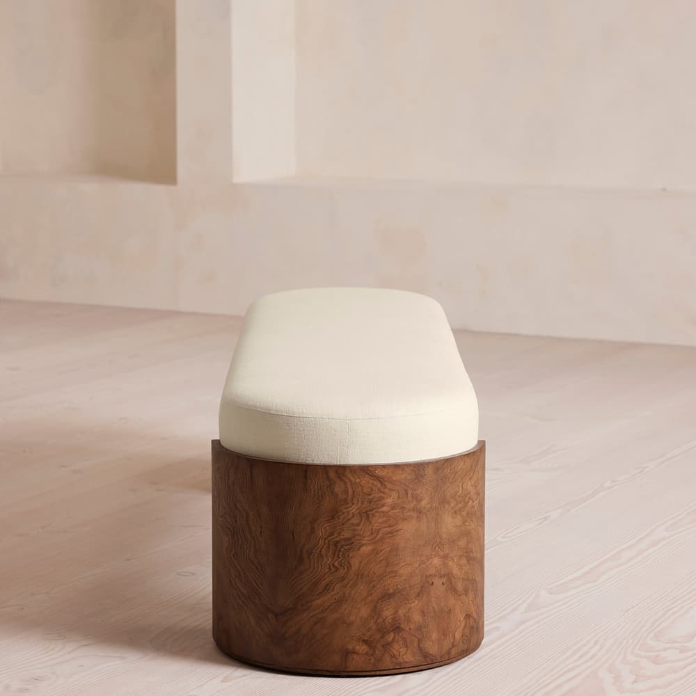 Lukas Bench - Linen - Bisque - UK - Images - Image 3