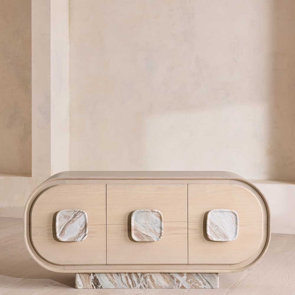 Samson Sideboard - Terra Bianca Marble - Listing - Image 3