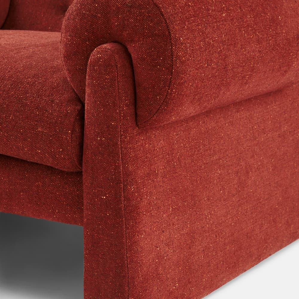 Herly Armchair - Fleck Eco - Burnt Orange - Images - Image 3