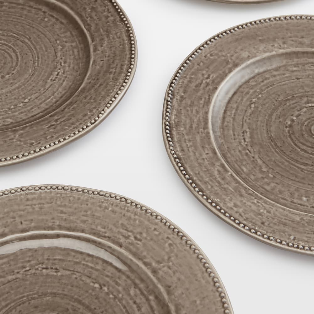 Hillcrest Dinner Plate - Grey - Set of Four - Images - Image 3