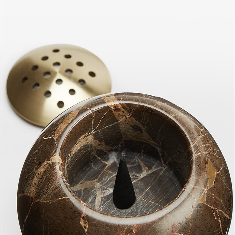 Goswell Fig Verde Incense Gift Set - Brown Marble - Images - Image 3