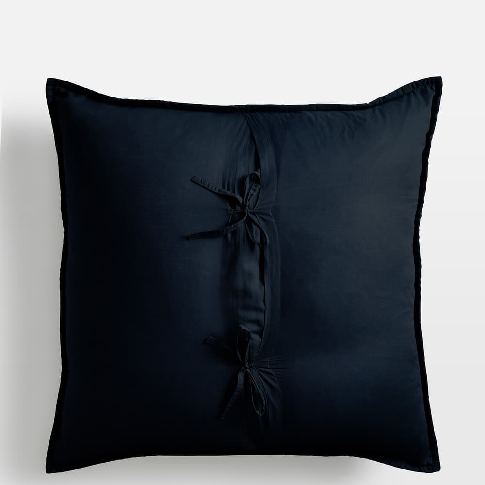 Lynsey Pillowcase - Navy - Square - Large  - Images - Image 3