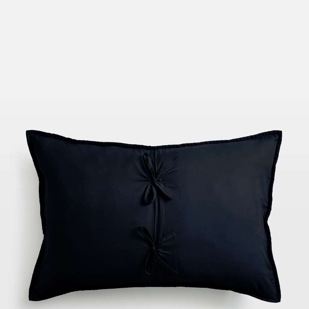 Lynsey Pillowcase - Navy - Standard  - Images - Image 3