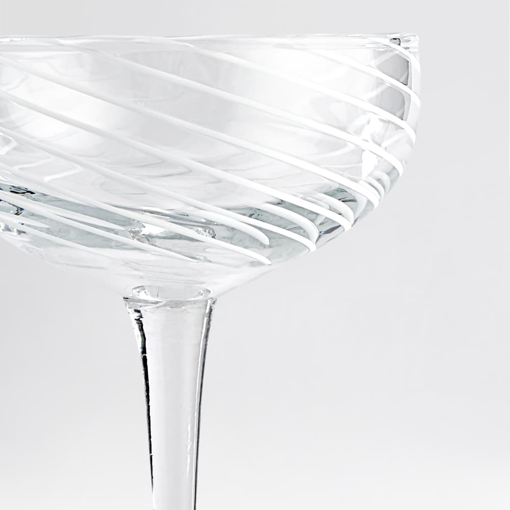 Coletta Coupe White - Set of Four - Images - Image 3