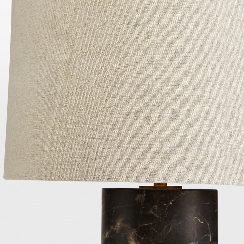 Remi Stone Table Lamp - Brown - US - Images - Image 3