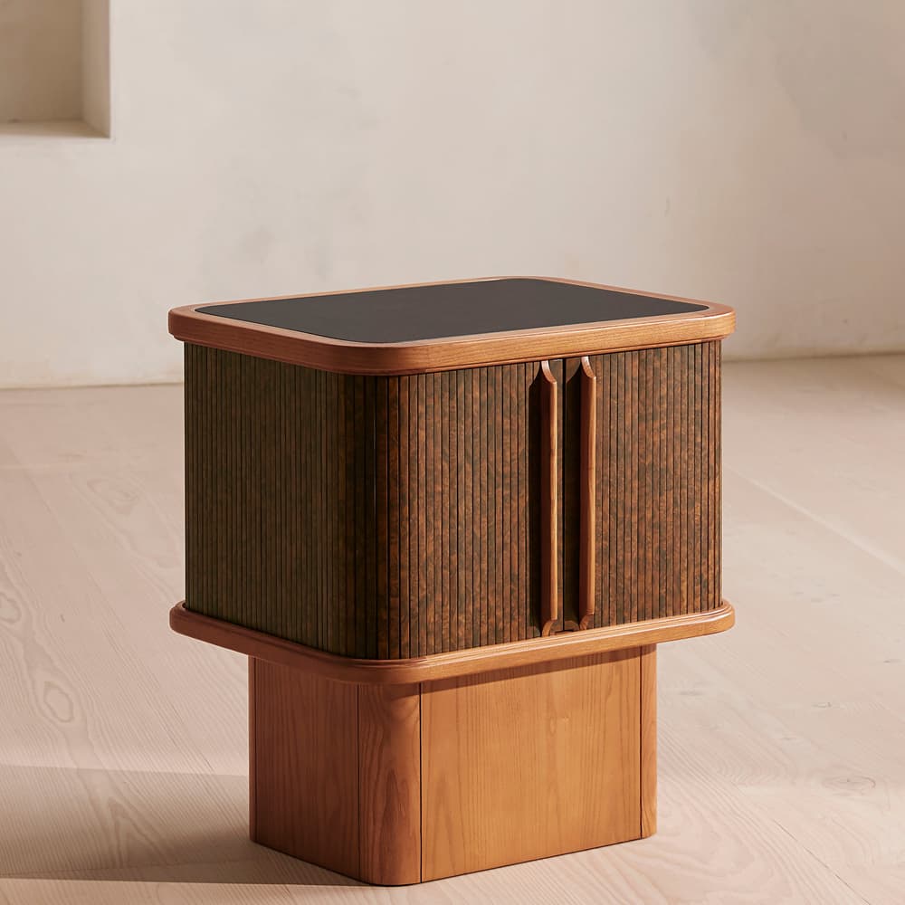 Micah Bedside Table - Walnut Burl - Listing - Image 3