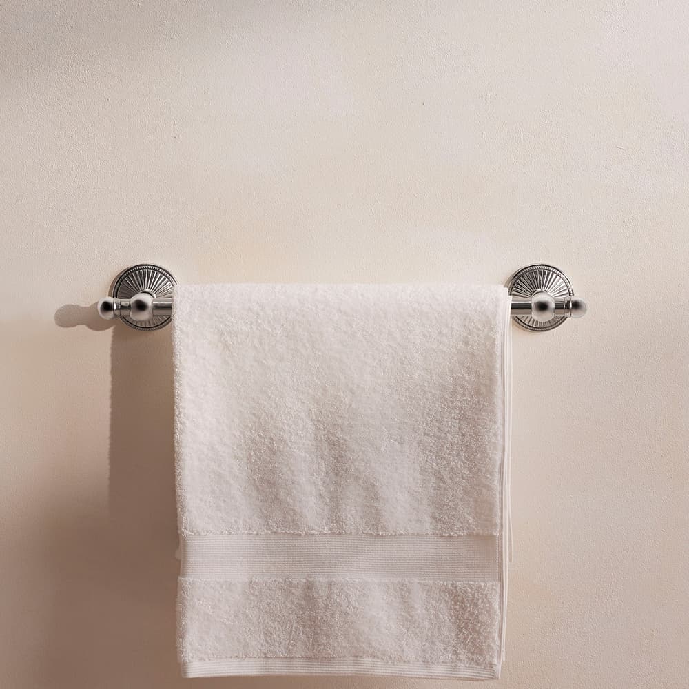 Charlton Nickel Towel Rail - Medium - Images - Image 3