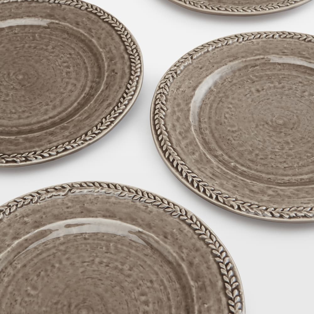 Hillcrest Side Plate - Grey - Set of Four - Images - Image 3