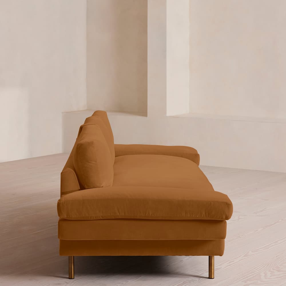 Bristol Sofa - Velvet - Mustard - Images - Image 3