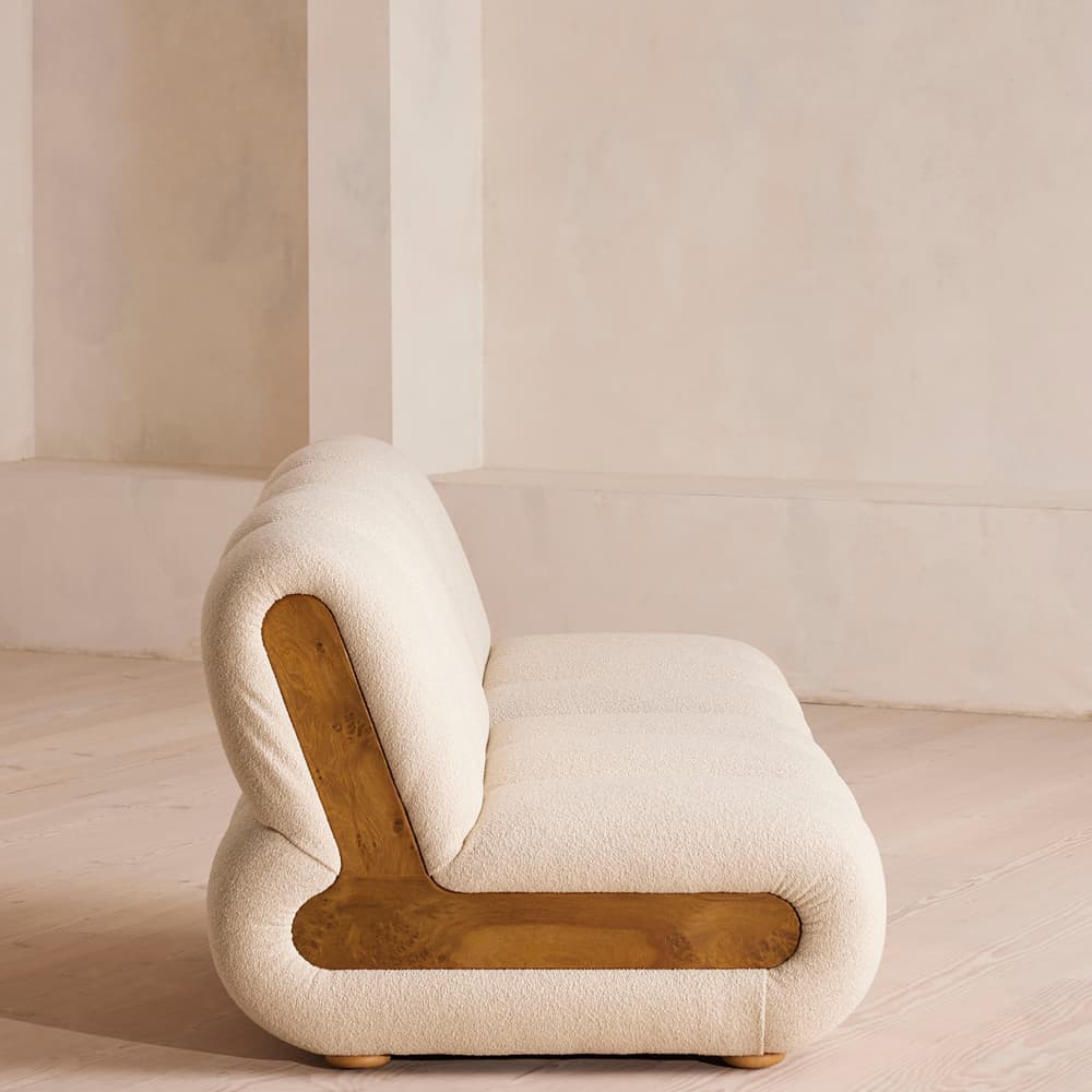Noelle Modular Sofa - Four Seater - Boucle - Natural - Images - Image 3