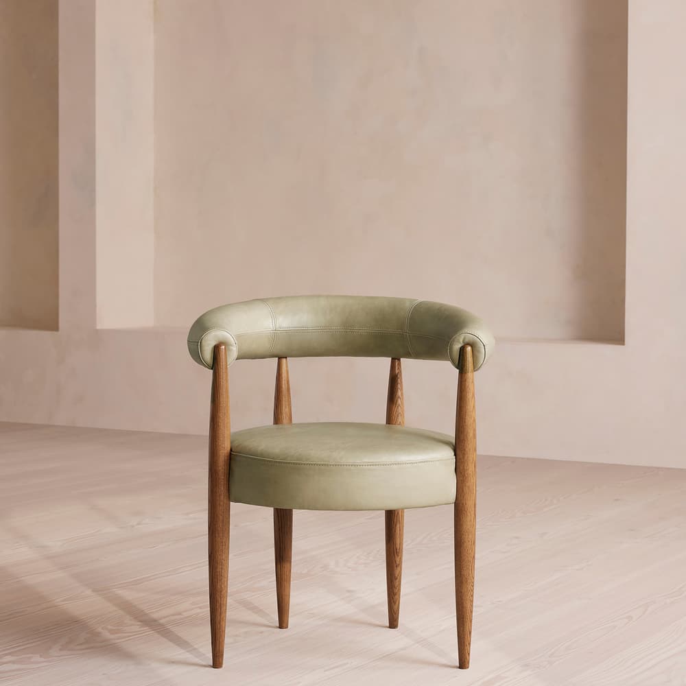 Fergus Dining Chair - Fern Leather - US - Listing - Image 3