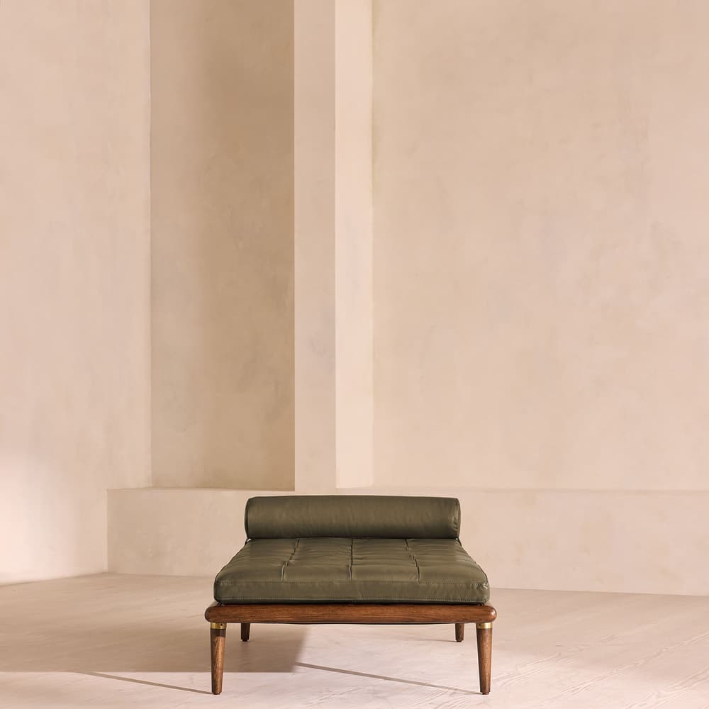 Theodore Daybed - Leather - Moss - US - Images - Image 3