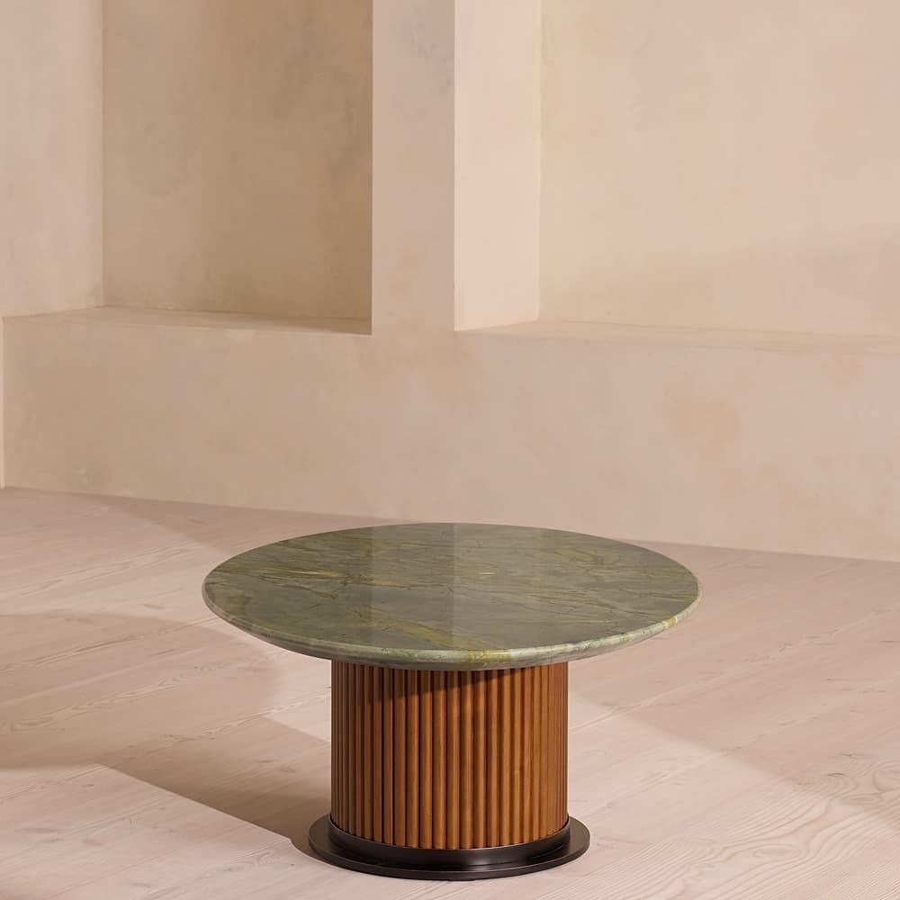 Murcell Coffee Table - Brazilian Green Marble - Images - Image 3