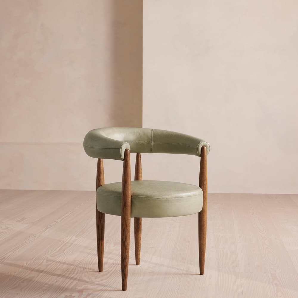 Fergus Dining Chair - Fern Leather - Listing - Image 3