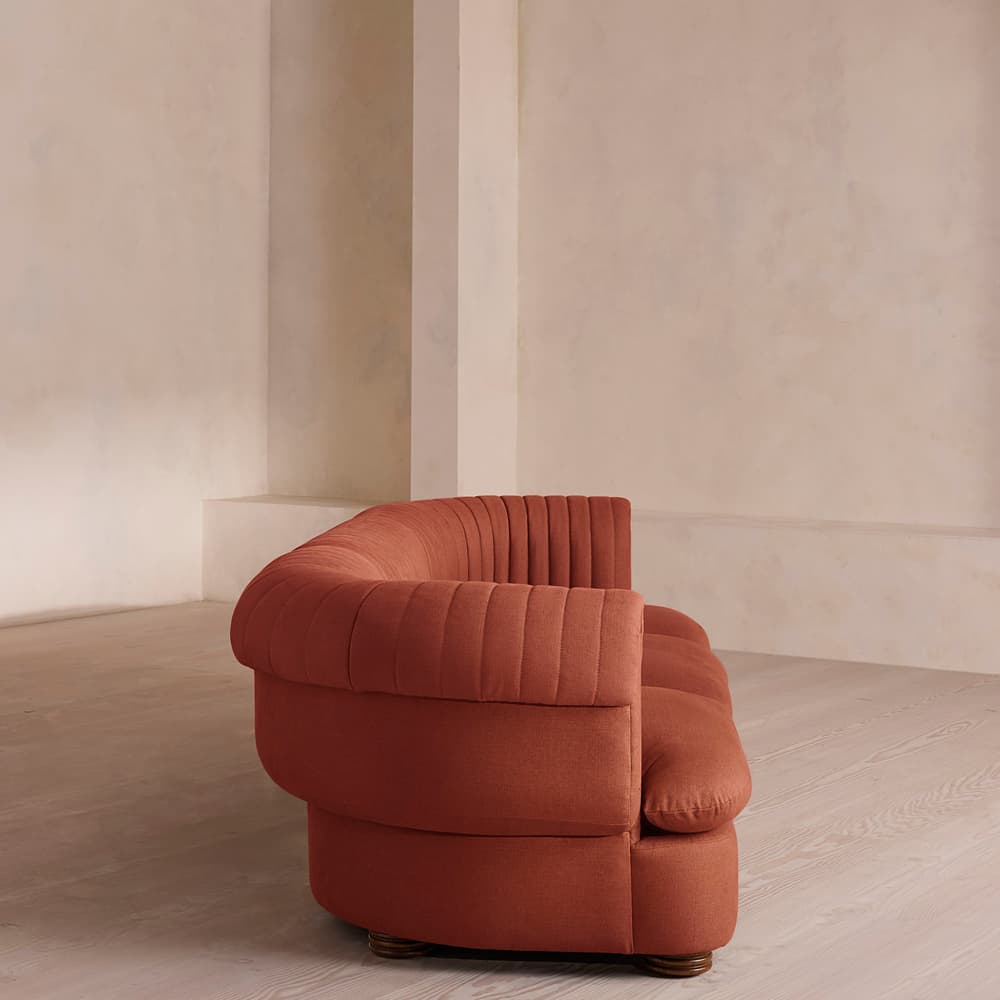 Rava Modular Sofa - Four Seater - Linen - Sienna - Images - Image 3